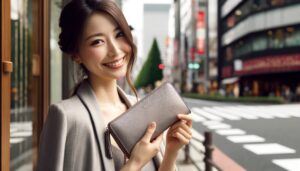 グレージュの財布であなたも金運アップ!