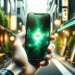 スマホの写真に映る緑の光の謎:スピリチュアルな意味と解釈