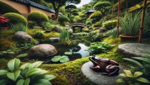 庭にカエルが住み着く理由とスピリチュアルな意味を解説