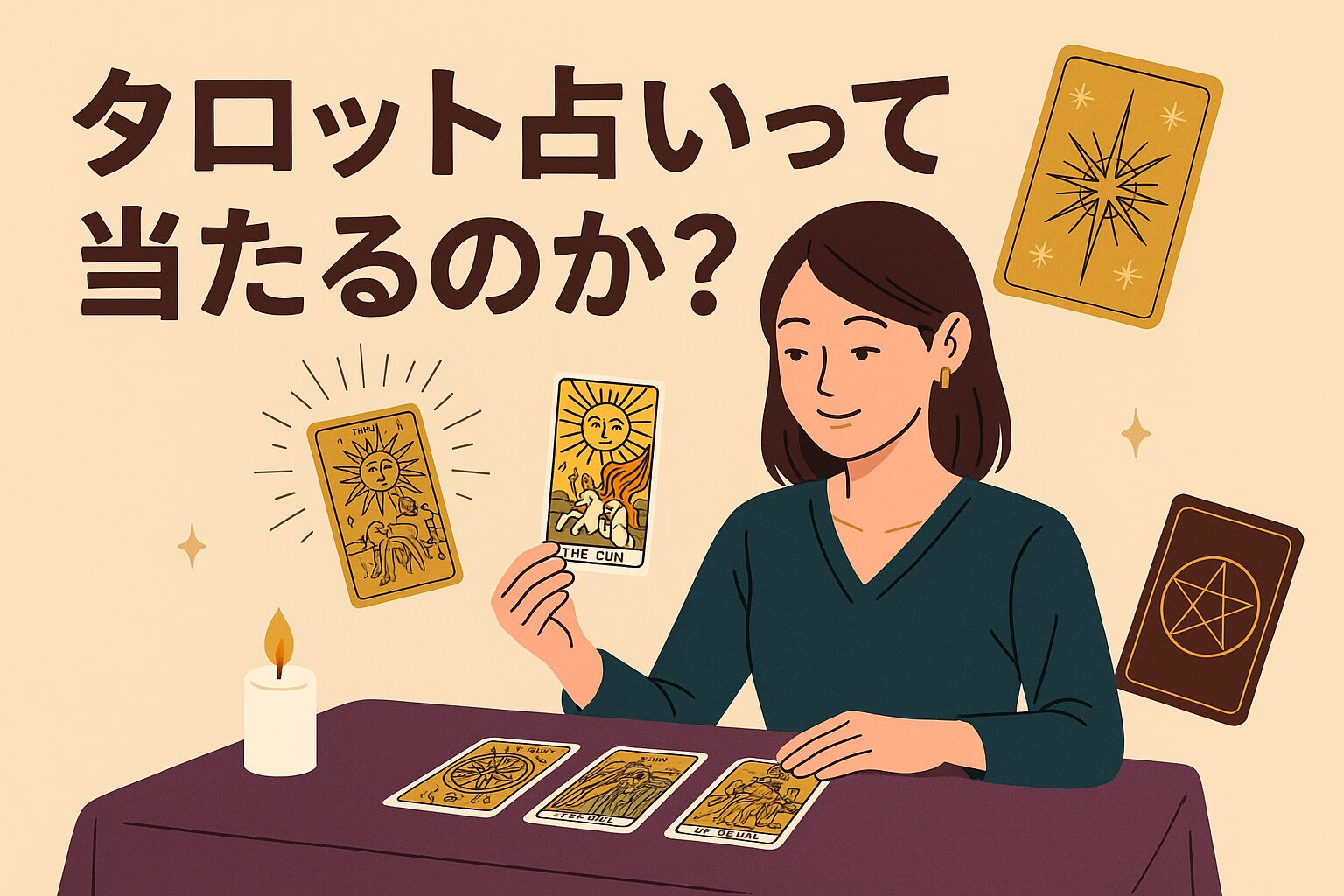 タロット占いは本当に当たるのか?信じる前に知っておきたい真実