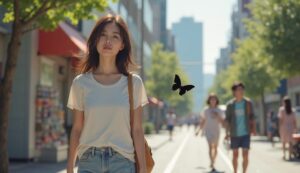 黒い蝶が横切るとき、人生が変わる？その意味とスピリチュアルなサインとは