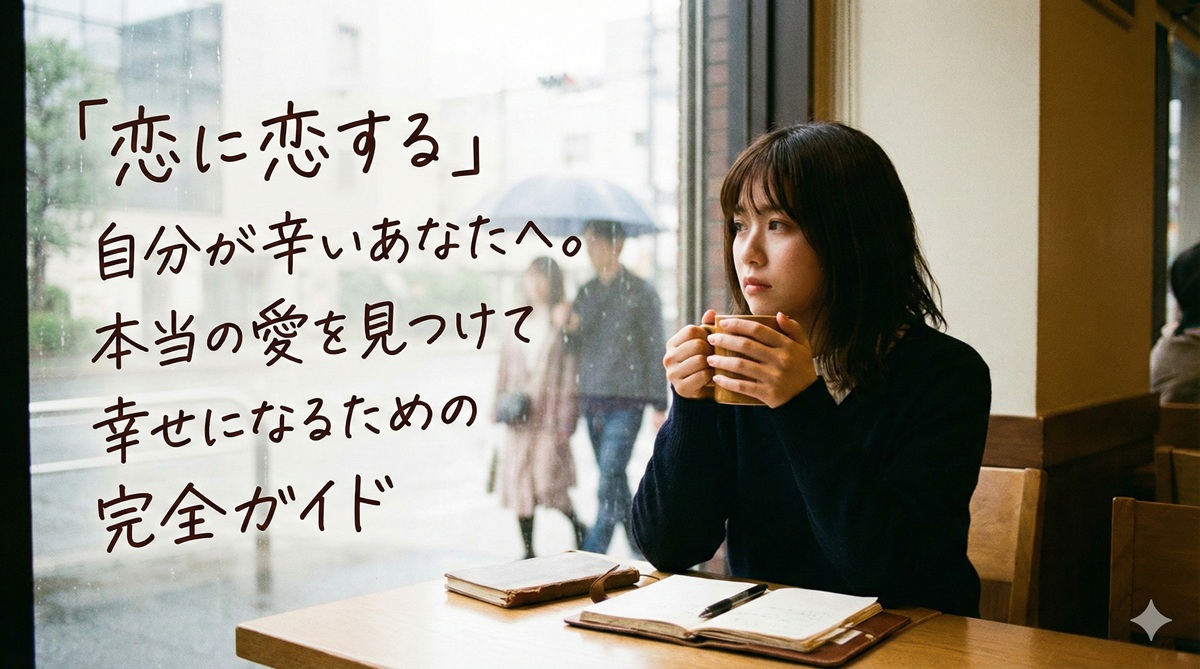「恋に恋する」自分が辛いあなたへ。本当の愛を見つけて幸せになるための完全ガイド