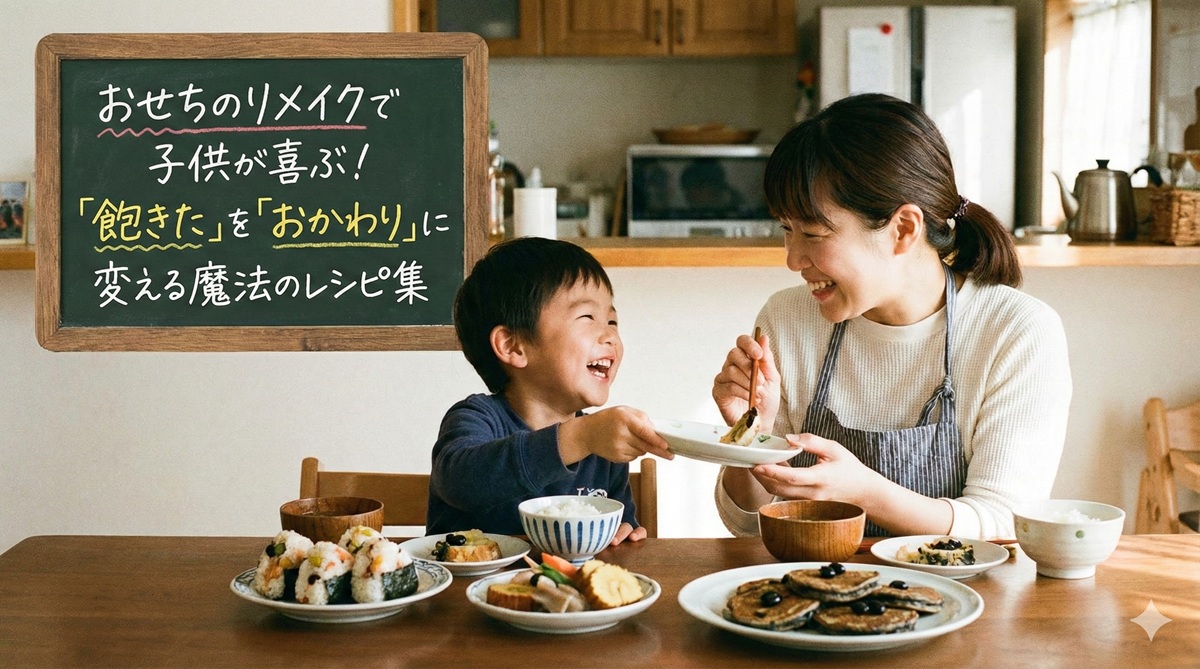 おせちのリメイクで子供が喜ぶ！「飽きた」を「おかわり」に変える魔法のレシピ集