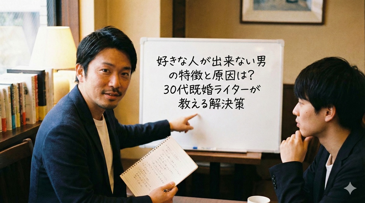 好きな人が出来ない男の特徴と原因は？30代既婚ライターが教える解決策