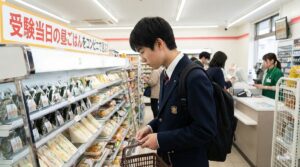 受験当日の昼ごはんをコンビニで選ぶ！集中力を120％引き出す最強メニューと注意点
