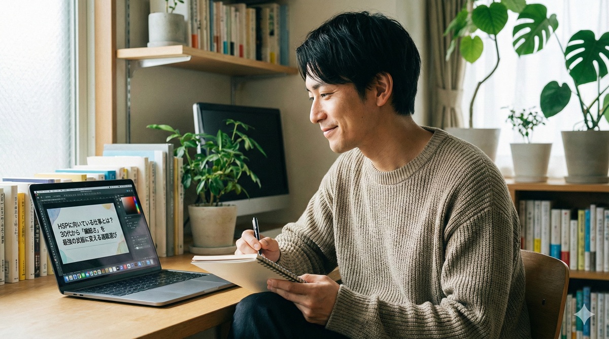 HSPに向いている仕事とは？30代から「繊細さ」を最強の武器に変える適職選び