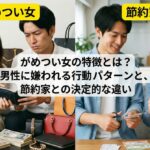 がめつい女の特徴とは？男性に嫌われる行動パターンと、節約家との決定的な違い
