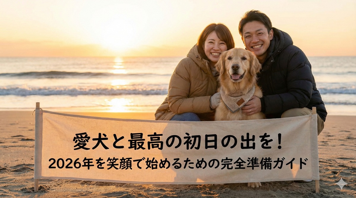 愛犬と最高の初日の出を！2026年を笑顔で始めるための完全準備ガイド