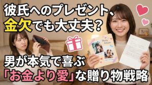 彼氏へのプレゼント、金欠でも大丈夫?男が本気で喜ぶ「お金より愛」な贈り物戦略