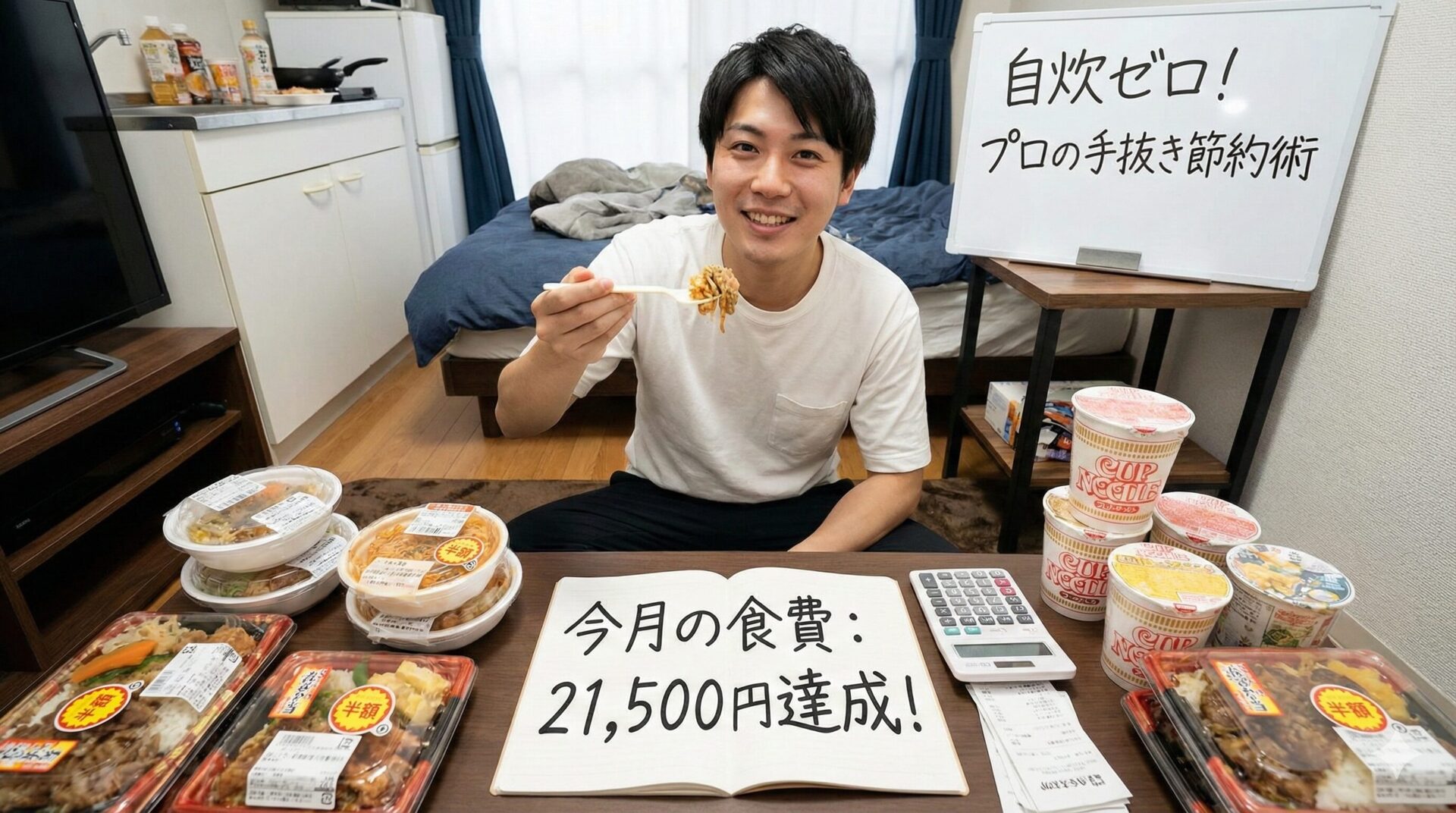 自炊しないでも節約はできる！食費を月2万台に抑える「プロの手抜き術」を徹底解説