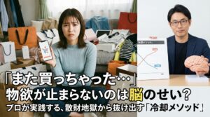 「また買っちゃった…」物欲が止まらないのは脳のせい？プロが実践する、散財地獄から抜け出す「冷却メソッド」