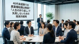 40代未経験での異業種転職は無謀？「人生の折り返し」で失敗しないための現実的戦略