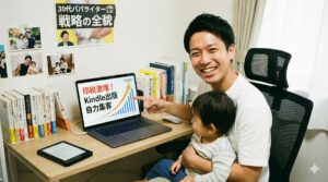 Kindle出版の自力集客で印税激増！30代パパライターが教える戦略の全貌