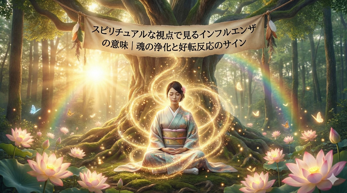 スピリチュアルな視点で見るインフルエンザの意味｜魂の浄化と好転反応のサイン