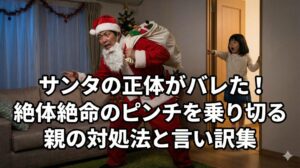 サンタの正体がバレた！絶体絶命のピンチを乗り切る親の対処法と言い訳集