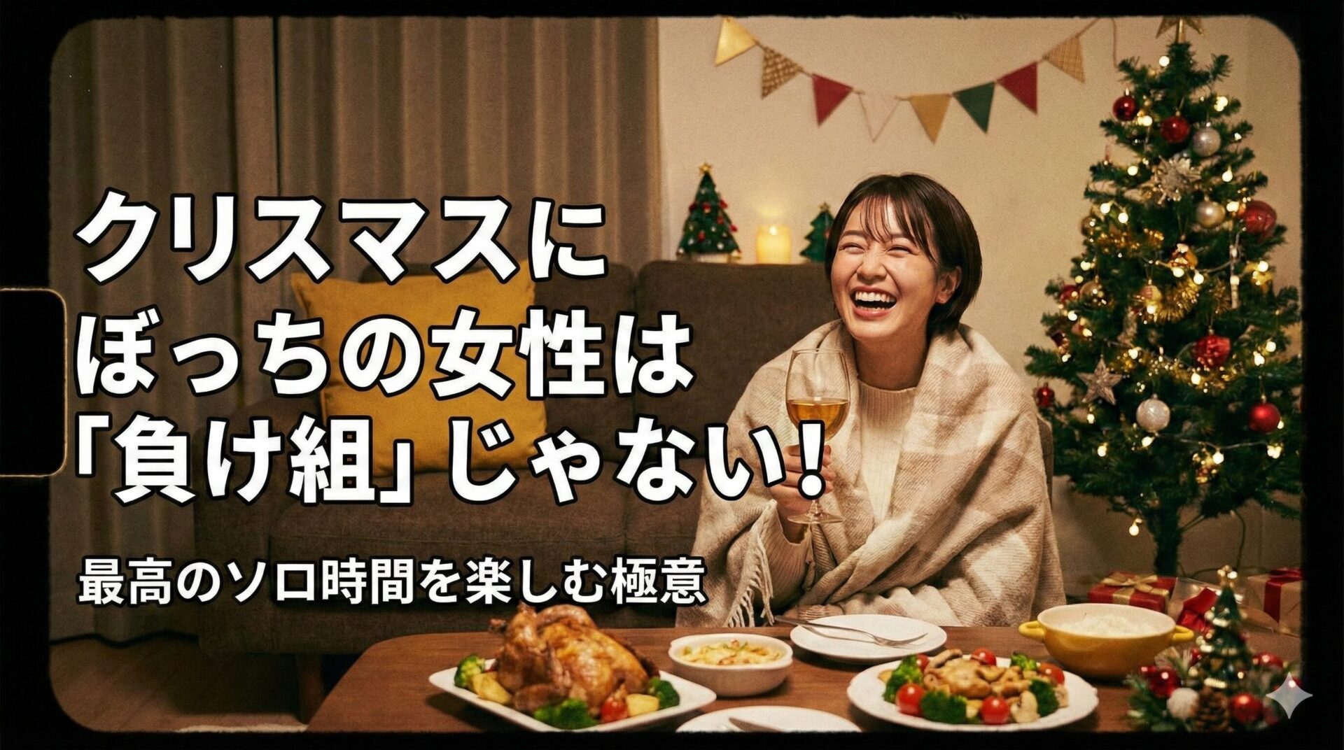 クリスマスにぼっちの女性は「負け組」じゃない!最高のソロ時間を楽しむ極意