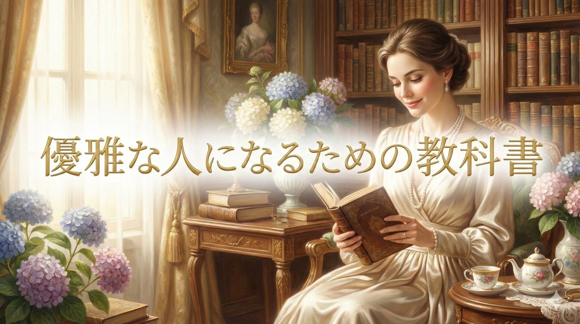 優雅な人になるための教科書:忙しい30代・40代女性が心にゆとりを生む3つの習慣
