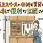 下駄箱上スペースの収納を賃貸で極める！おしゃれで便利な玄関の作り方