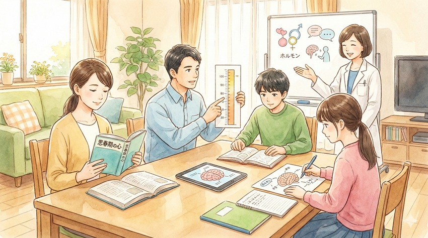 思春期をイライラせずに乗り切る方法を知るための基礎知識