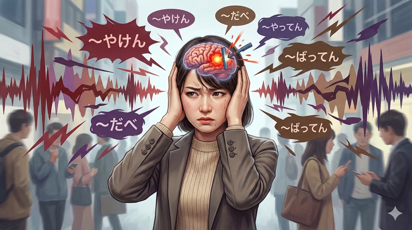 方言にイライラするのは心理的な「音嫌悪」のせい？