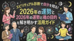 スピリチュアル診断で自分を知る！2026年の運勢と魂の目的を解き明かす活用ガイド