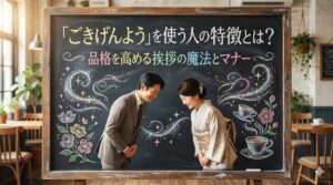 「ごきげんよう」を使う人の特徴とは？品格を高める挨拶の魔法とマナー