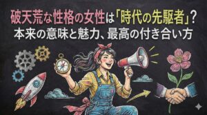 破天荒な性格の女性は「時代の先駆者」?本来の意味と魅力、最高の付き合い方
