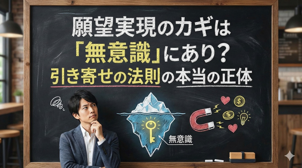 願望実現のカギは「無意識」にあり？引き寄せの法則の本当の正体