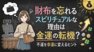 財布を忘れるスピリチュアルな理由は金運の転機？不運を幸運に変えるヒント