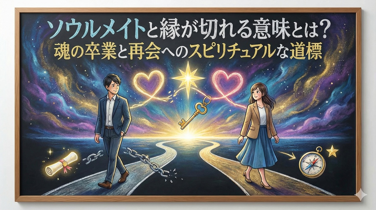 ソウルメイトと縁が切れる意味とは？魂の卒業と再会へのスピリチュアルな道標