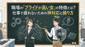 職場の「プライドが高い女」の特徴とは？仕事で疲れないための神対応と操り方