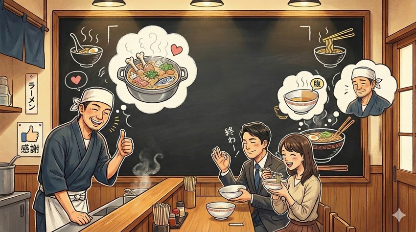 ラーメンのスープを飲み干すマナーの基本と店側の本音