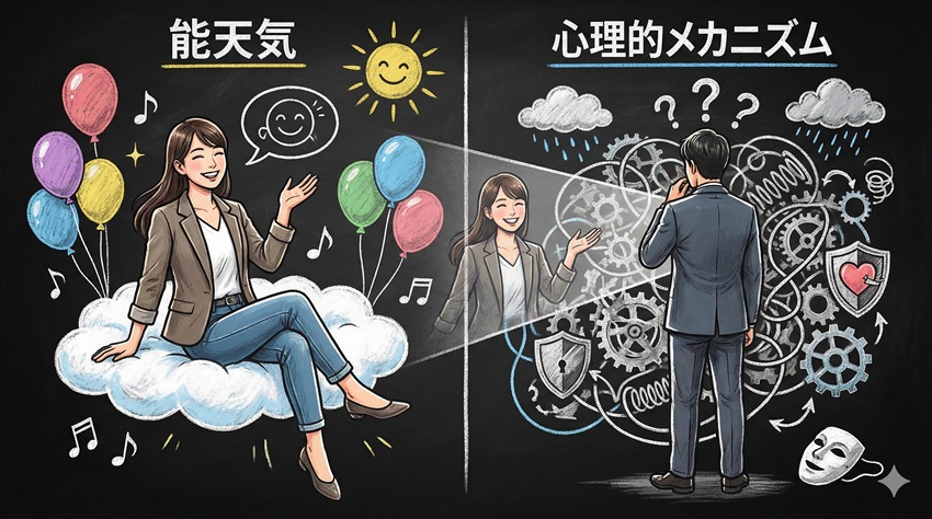 能天気な性格の裏側に潜む驚きの心理的メカニズム