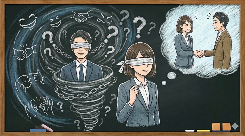 一度不信感を持つと、なぜ相手のすべてが嘘に見えてしまうのか