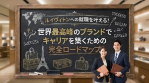 ルイヴィトンへの就職を叶える！世界最高峰のブランドでキャリアを築くための完全ロードマップ