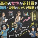 就職で高卒の女性が正社員を目指す！おすすめ職種と逆転のキャリア戦略を徹底解説