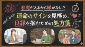 邪魔が入るから縁がない？運命のサインを見極め、良縁を掴むための処方箋