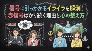 信号に引っかかるイライラを解消！赤信号ばかり続く理由と心の整え方