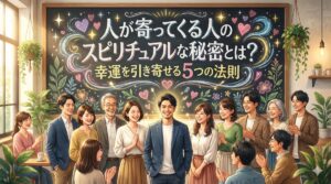 人が寄ってくる人のスピリチュアルな秘密とは？幸運を引き寄せる5つの法則