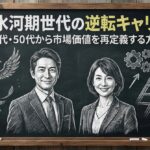 就職氷河期世代の逆転キャリア術｜40代・50代から市場価値を再定義する方法