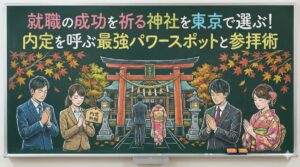 就職の成功を祈る神社を東京で選ぶ！内定を呼ぶ最強パワースポットと参拝術