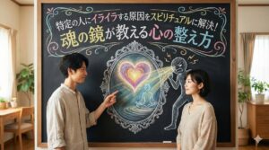 特定の人にイライラする原因をスピリチュアルに解決！魂の鏡が教える心の整え方