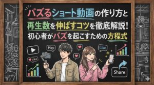 バズるショート動画の作り方と再生数を伸ばすコツを徹底解説！初心者がバズを起こすための方程式