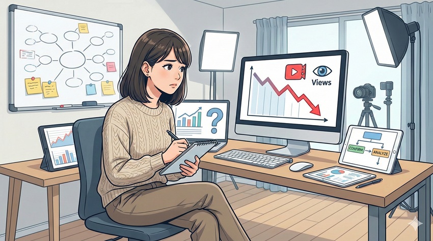 ショート動画が伸びなくなった現状の整理と確認方法