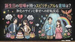 誕生日の喧嘩が持つスピリチュアルな意味は？浄化のサインと幸せへの好転反応