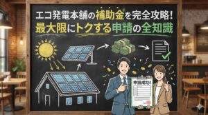 エコ発電本舗の補助金を完全攻略!最大限にトクする申請の全知識