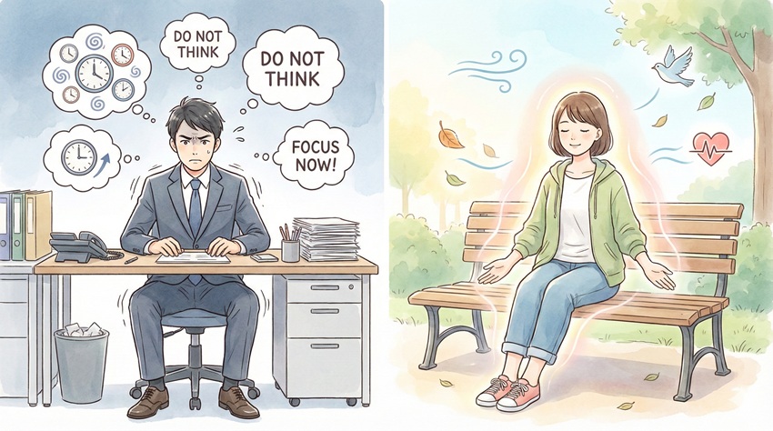 マインドフルネスで集中できない時のコツとは？