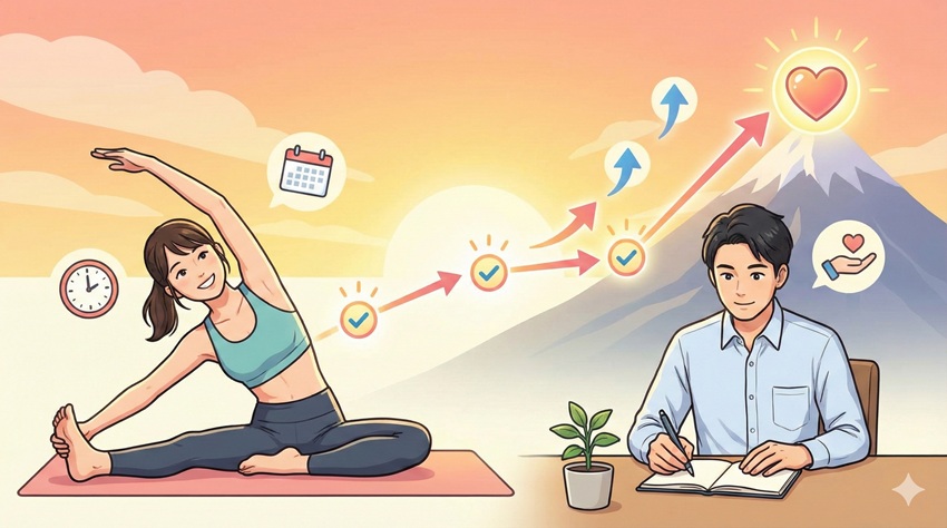 挫折を防いで効果を高めるための習慣化のヒント