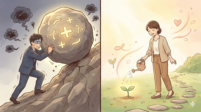 逆効果を防いで心理的に納得できるアファメーションのコツ