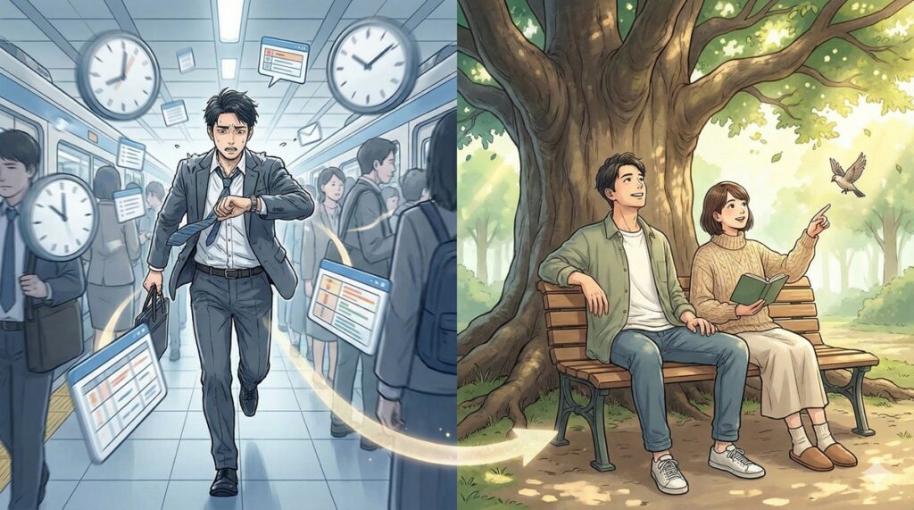 タイパ重視で疲弊した日常を解決する新しい視点